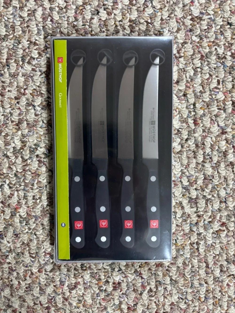 Wusthof Gourmet 4-Piece Steak Knife Set - 9729 / 4050/12cm - NEW - Germany - Picture 2 of 10